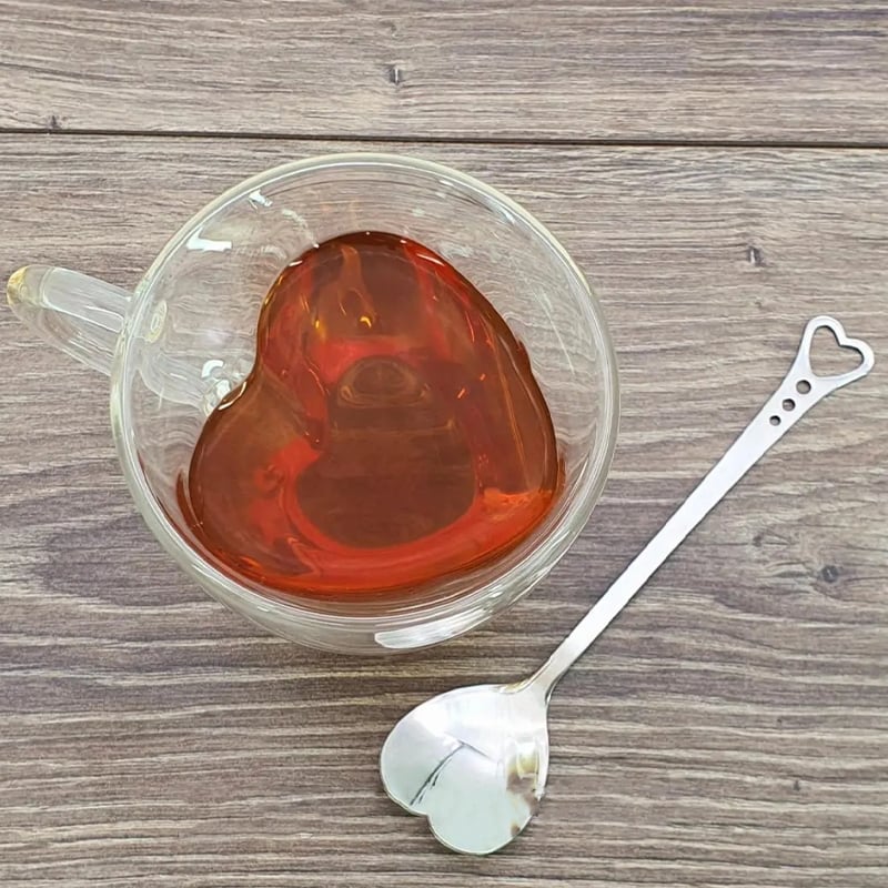 Чашка скляна Con Brio СВ-8930-2 подвійні стінки 300 мл серце 2 шт. (23793599) - фото 4 Чашка скляна Con Brio СВ-8930-2 подвійні стінки 300 мл серце 2 шт. (23793599) - фото 4