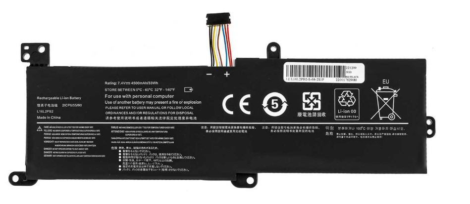 Аккумулятор для ноутбука Lenovo V14-IGL 4500 mAh 75V 34 Wh