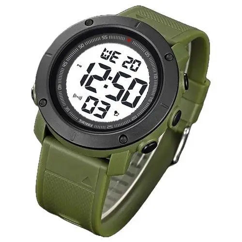 Часы наручные мужские Skmei 2122AGWT Army Green (tf4710) - фото 3 Часы наручные мужские Skmei 2122AGWT Army Green (tf4710) - фото 3