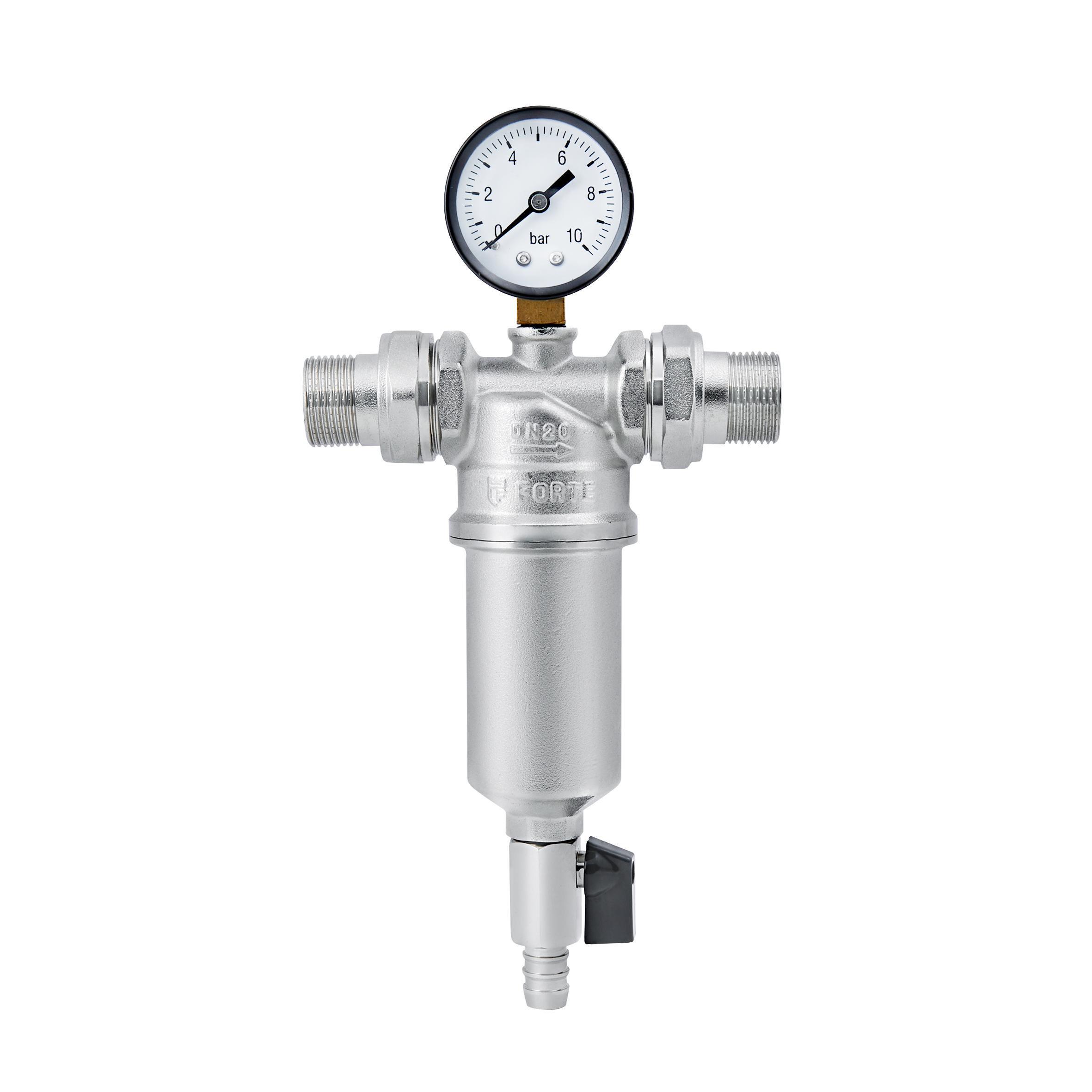 Фильтр самопромывной SD Forte 3/4" для воды SF127W20 (22354514) - фото 3