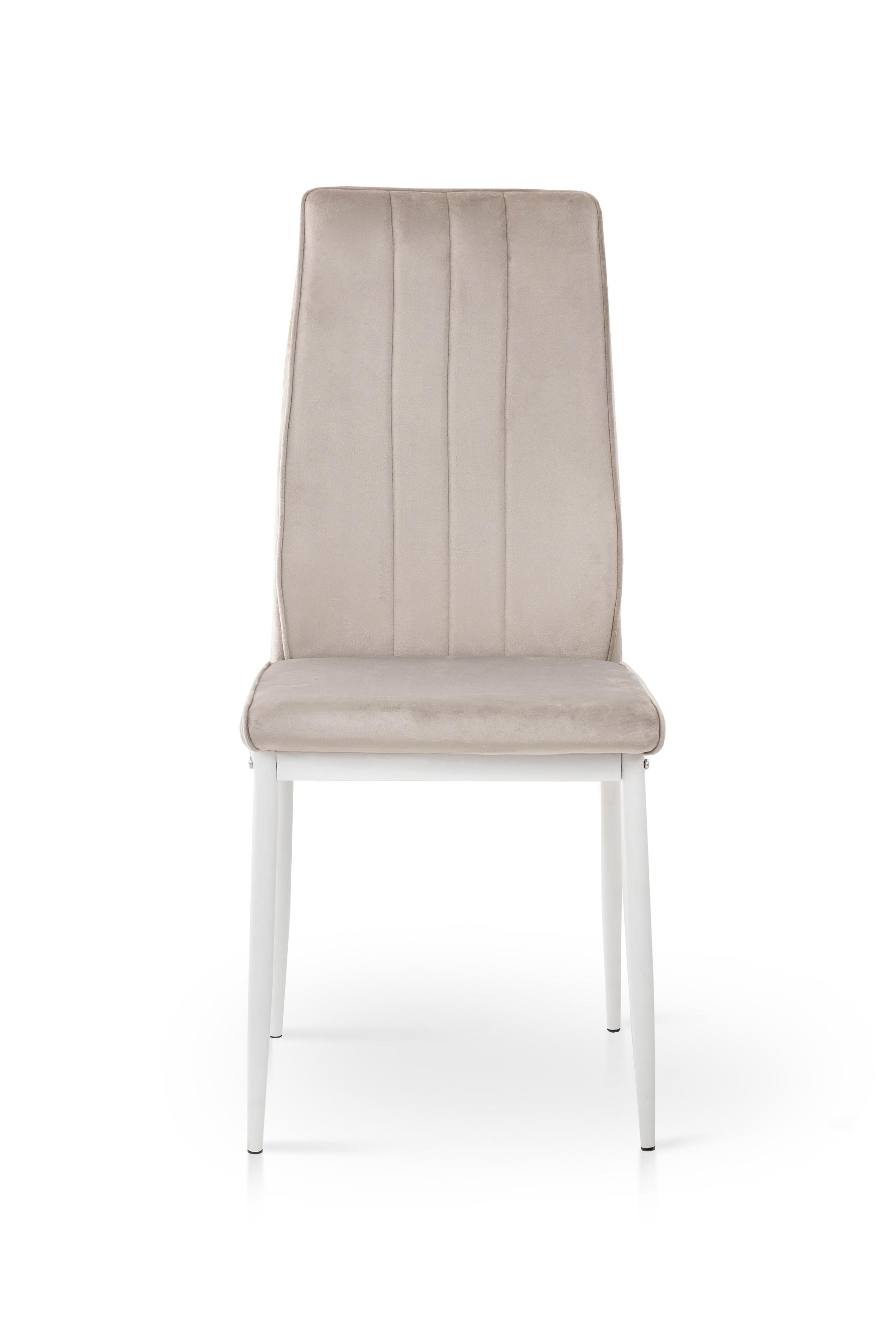 Стул для кухни и гостиной ГРЕЙС Рич 410х970х400 мм Белый/Песочный (GAА0057680) - фото 1