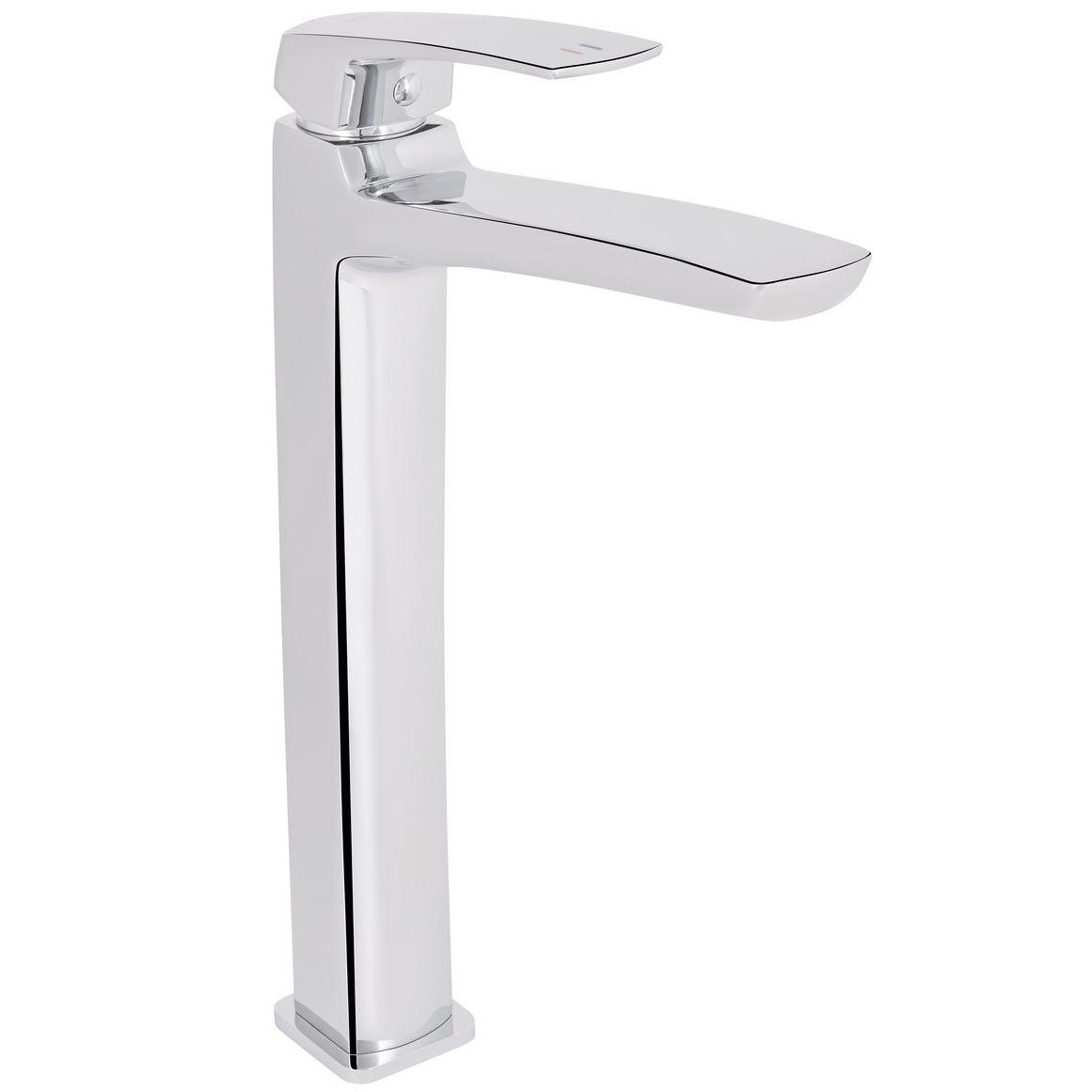 Смеситель для умывальника Q-tap Tern QTTER269CRM47585 высокий однорычажный Хром (252837)