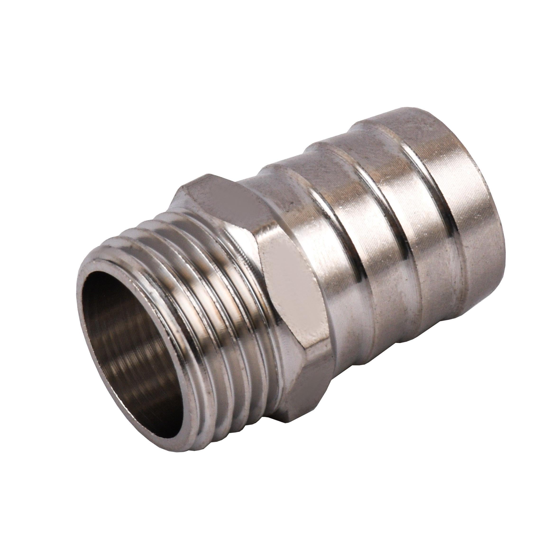 Штуцер Optimum SU3J2S 1/2"С 20 мм нержавеющий (000031546)