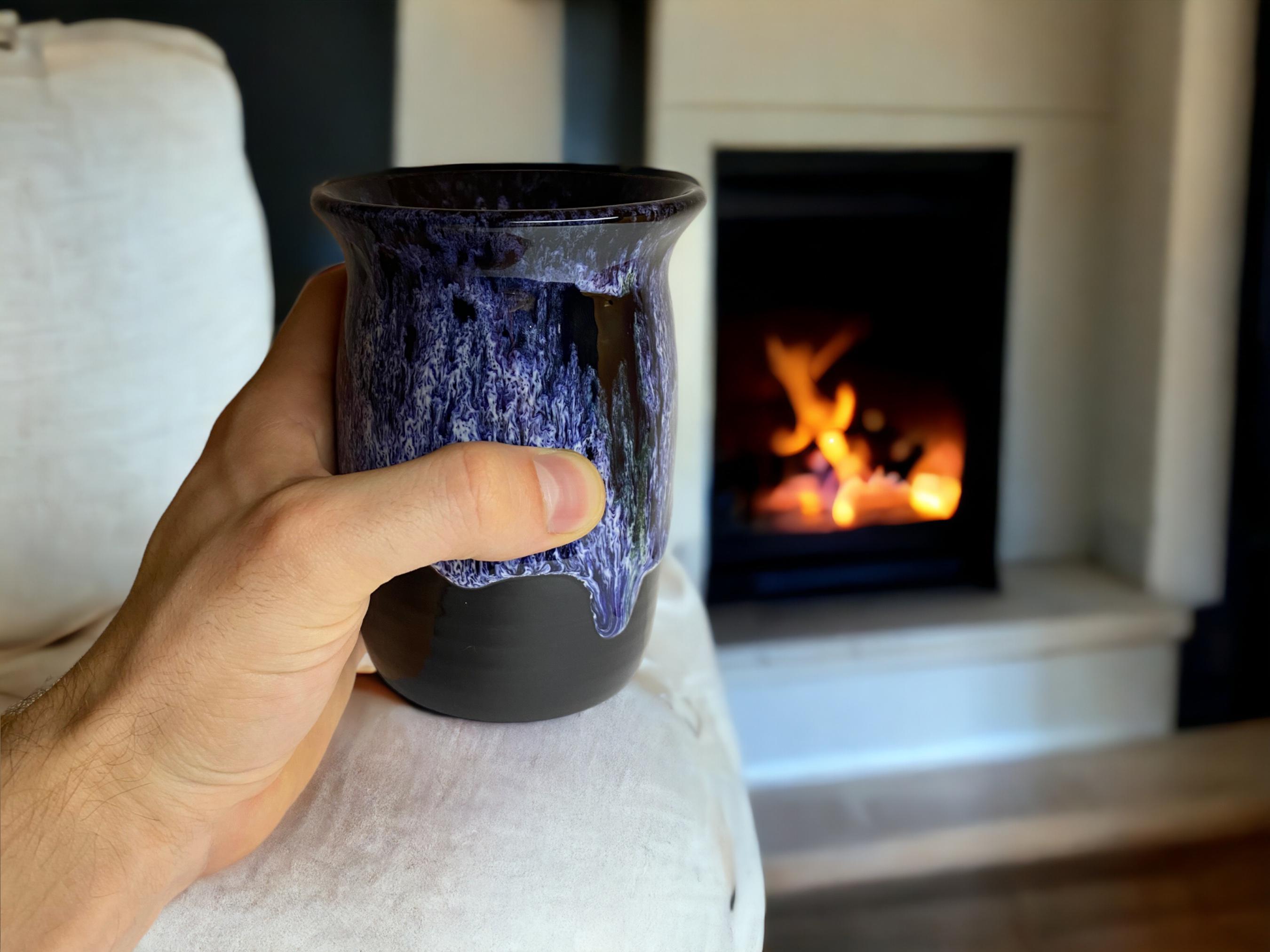 Чашка ручной работы Синий (14504580) - фото 3 Чашка ручной работы Синий (14504580) - фото 3