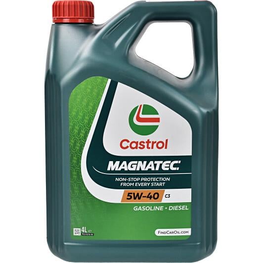 Моторное масло Castrol Edge C3 SN/CF 5W-40 4 л (5W-40EC34L)