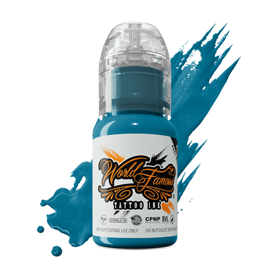 Тату краска World Famous Big Ben Blue 15 мл