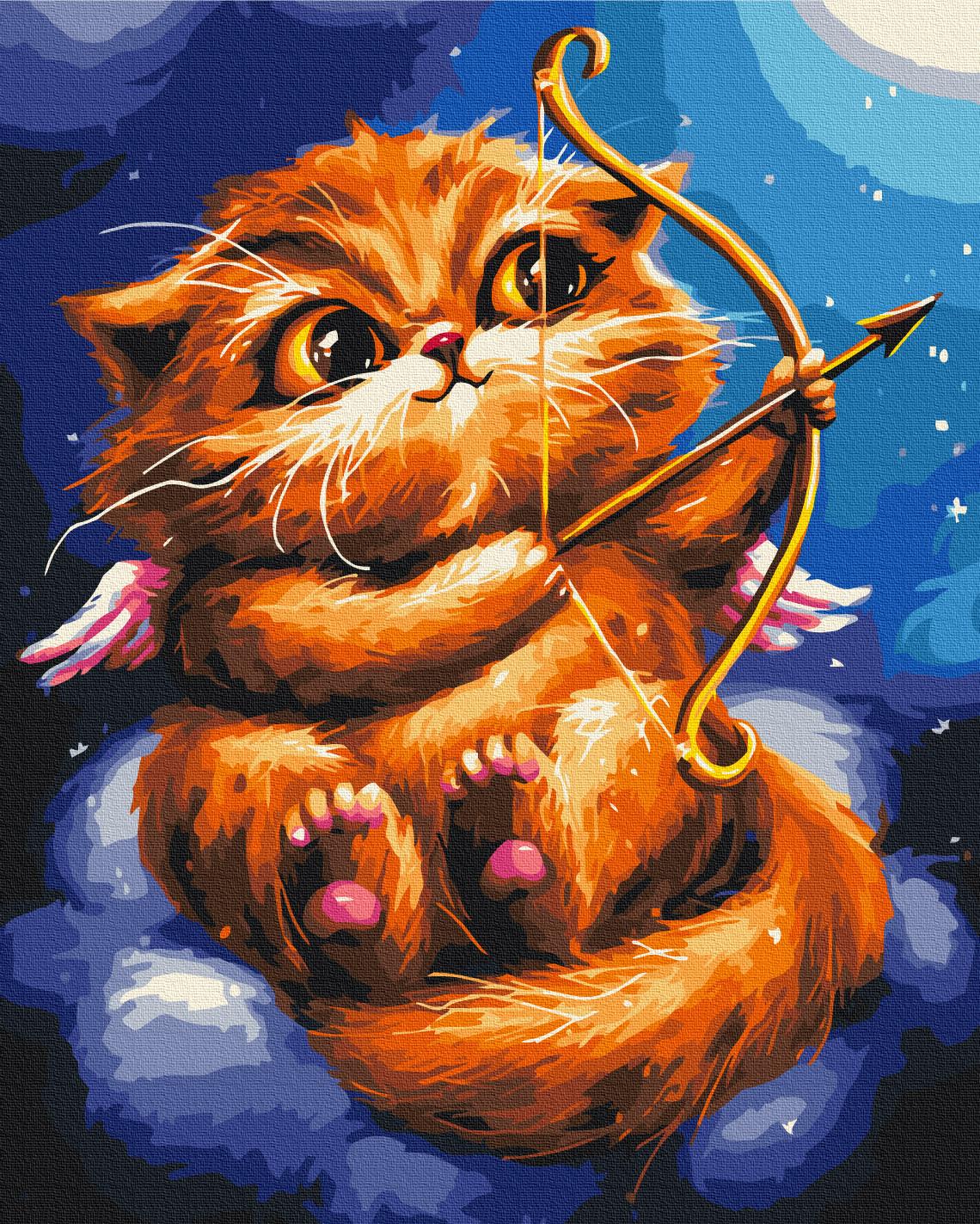 Картина по номерам Brushme Стрелок купидончик 40x50 см (BS54255)