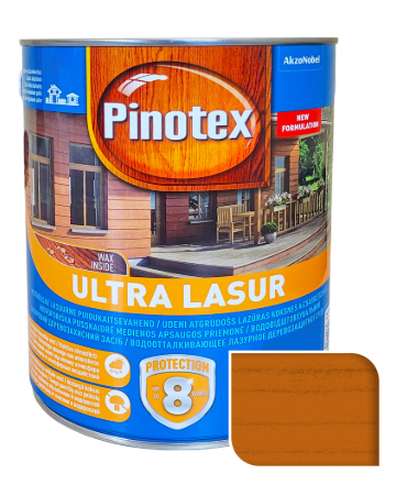 Средство деревозащитное Pinotex Ultra Lasur 3 л Орегон (5308980)