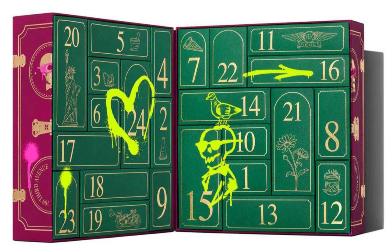 Адвент календарь Kiehl's Beauty Advent Calendar (2761332061) - фото 4 Адвент календарь Kiehl's Beauty Advent Calendar (2761332061) - фото 4