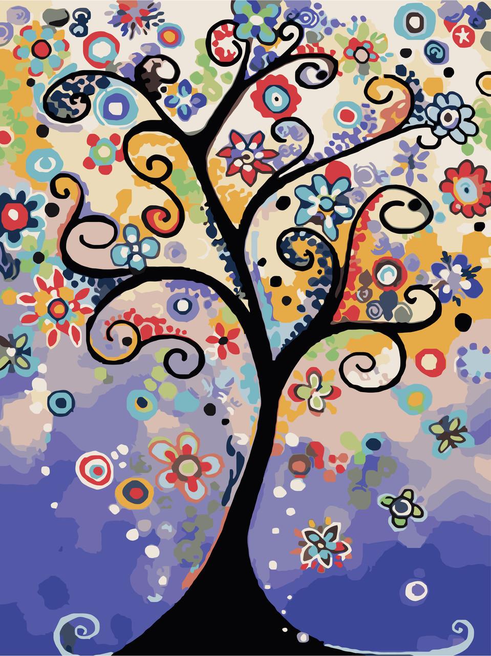 Картина по номерам Идейка Дерево мечты 30x40 см (skl-КНО2824)