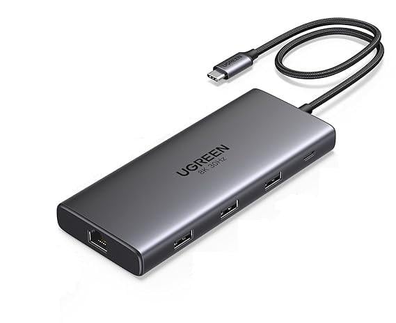 Док-станція UGREEN Revodok Pro 210 10в1 USB-C Hub (29881055) Док-станція UGREEN Revodok Pro 210 10в1 USB-C Hub (29881055)
