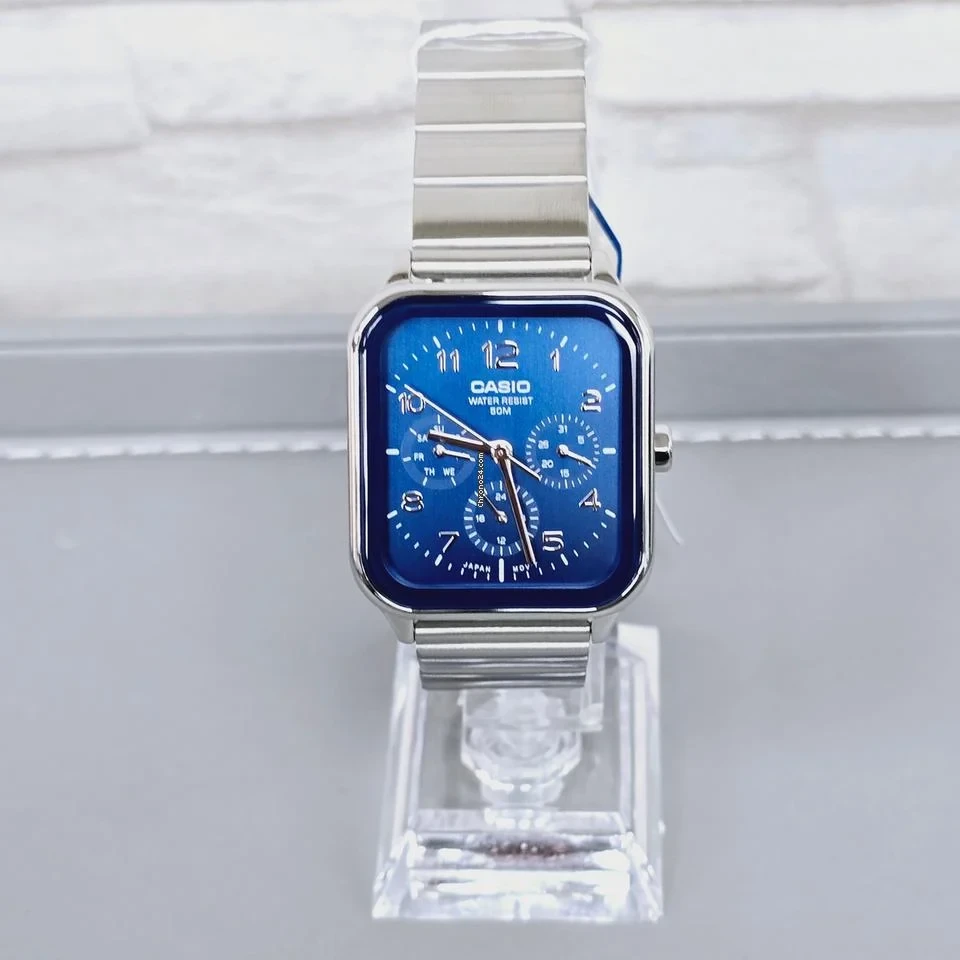 Мужские наручные часы Casio MTP-M306D-2A Timeless Collection со стальным корпусом Синий (2903013799) Мужские наручные часы Casio MTP-M306D-2A Timeless Collection со стальным корпусом Синий (2903013799)