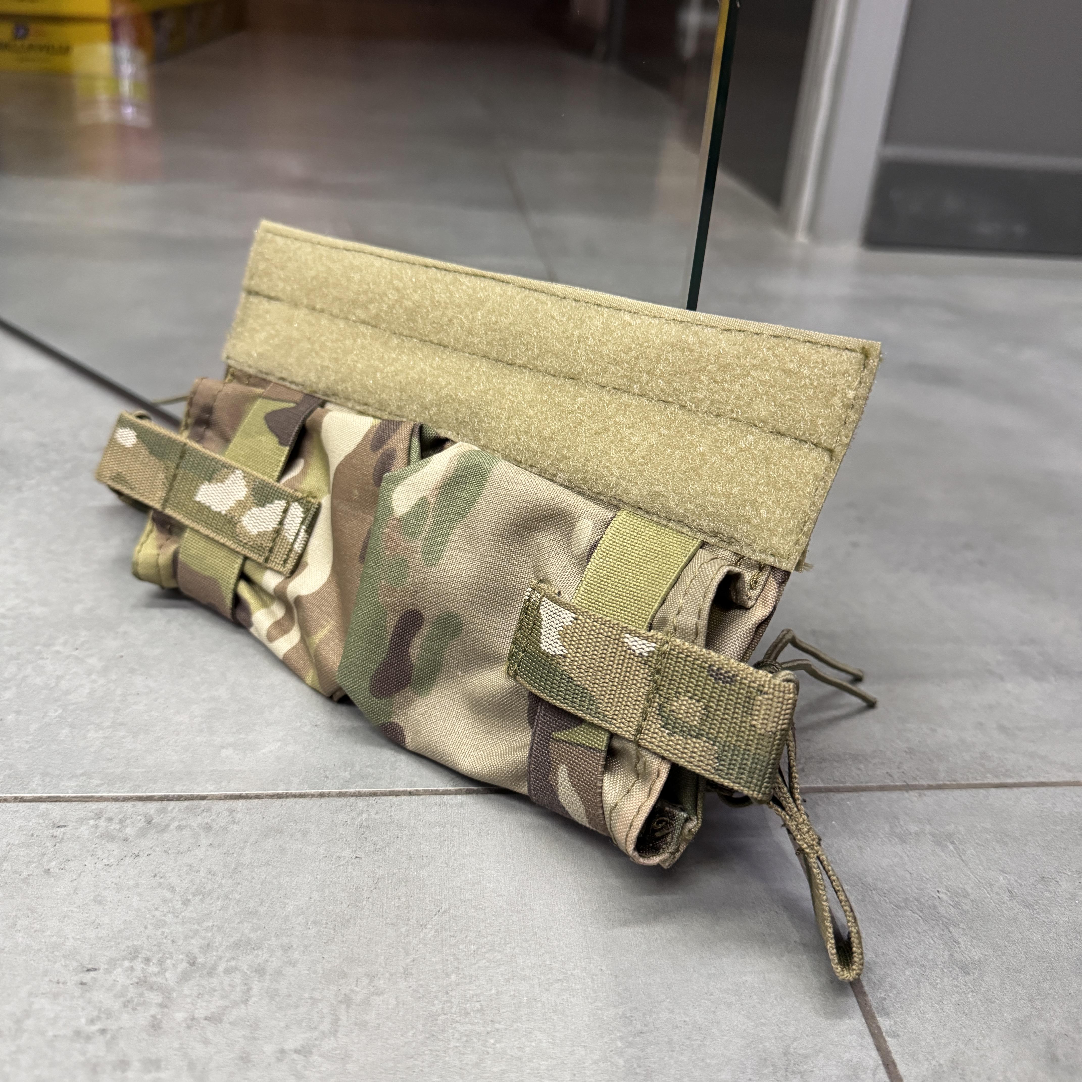 Подсумок на 2 магазина WINTAC горизонтальный DNP CORDURA 1000D Мультикам (247089) - фото 5