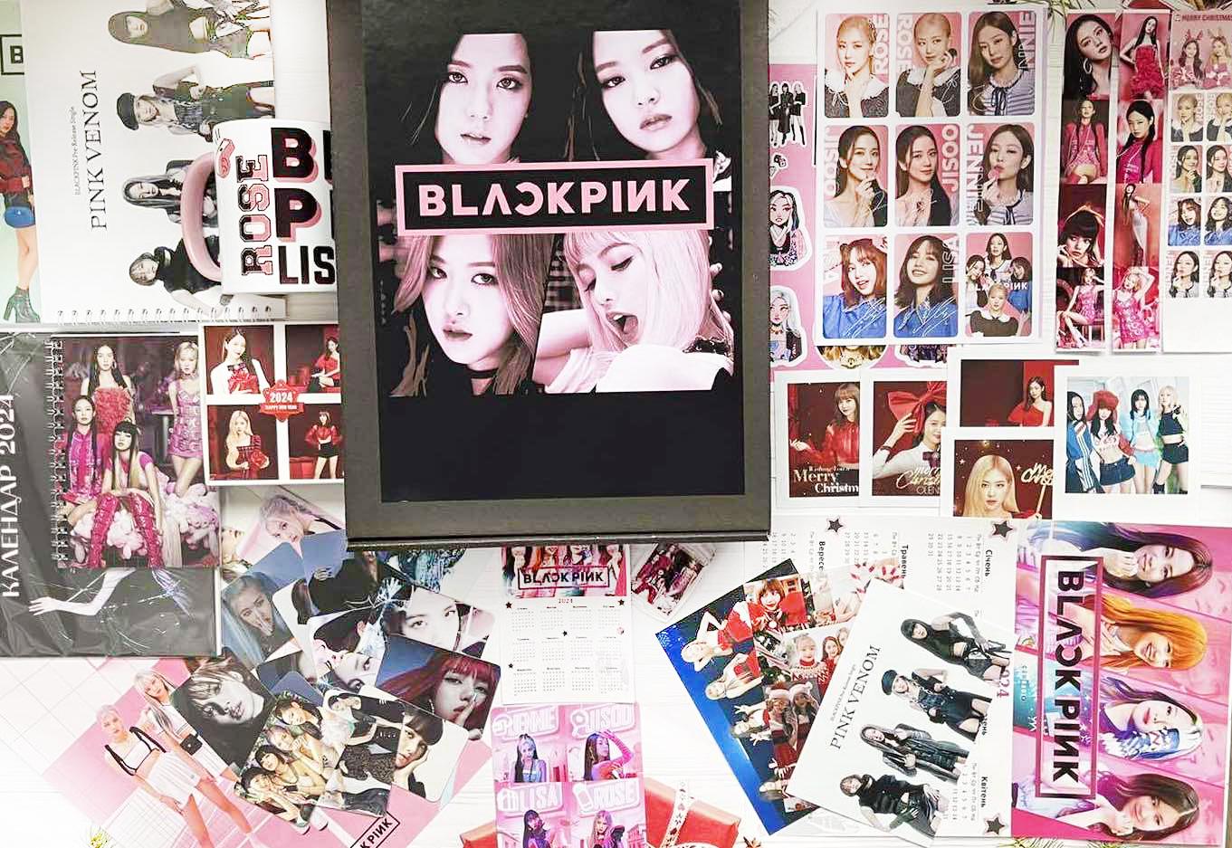 Подарочный бокс K-Pop Magic Box Mega №2 Black/Pink (14028515) - фото 2