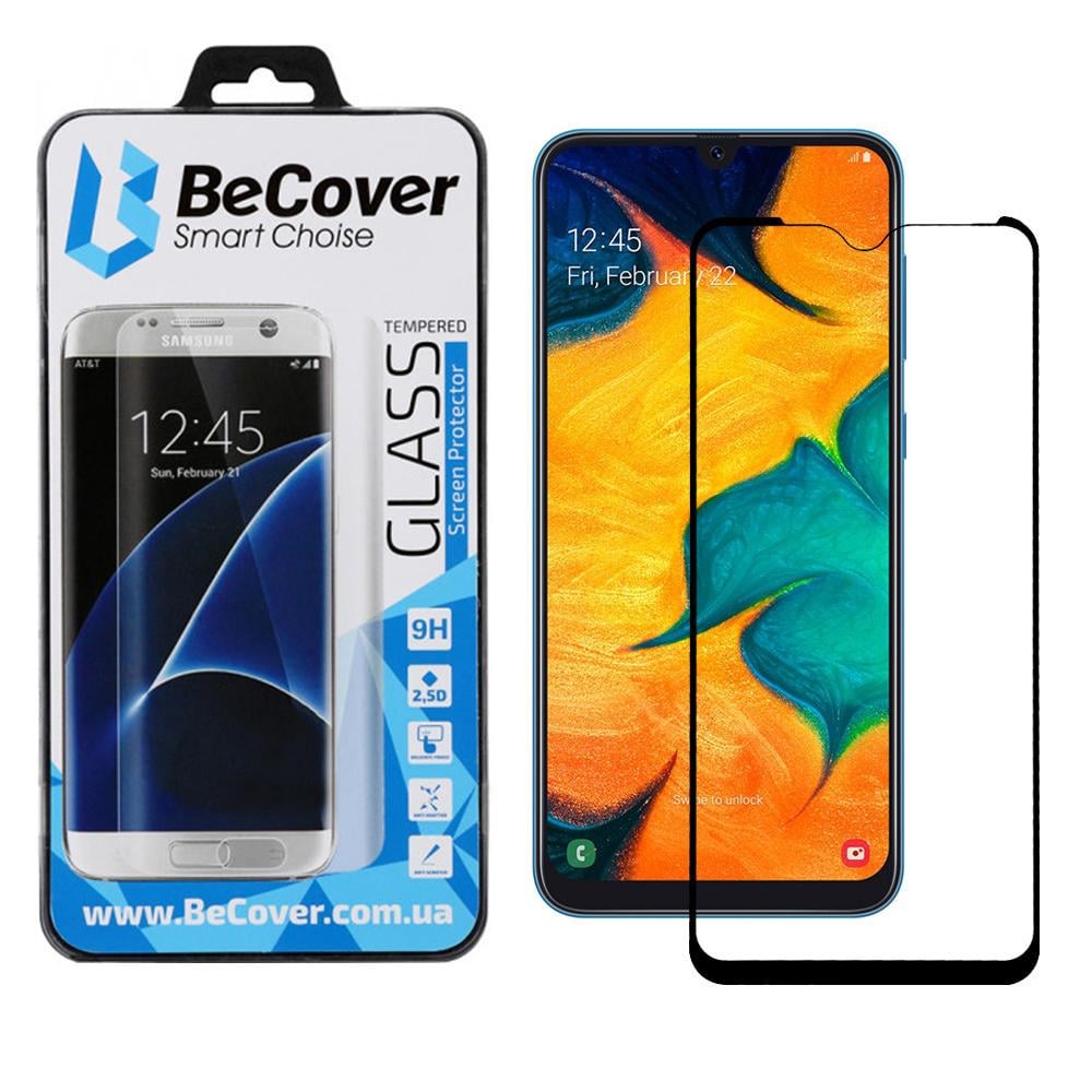 Захисне скло BeCover для Samsung Galaxy A30/A30s 2019 SM-A305/SM-A307 Black (703442) - фото 6