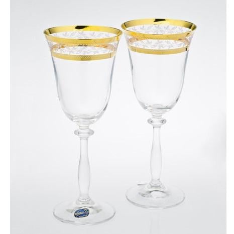 Набор бокалов для вина Bohemia Angela 40600/43081/185 185 мл 6 шт.