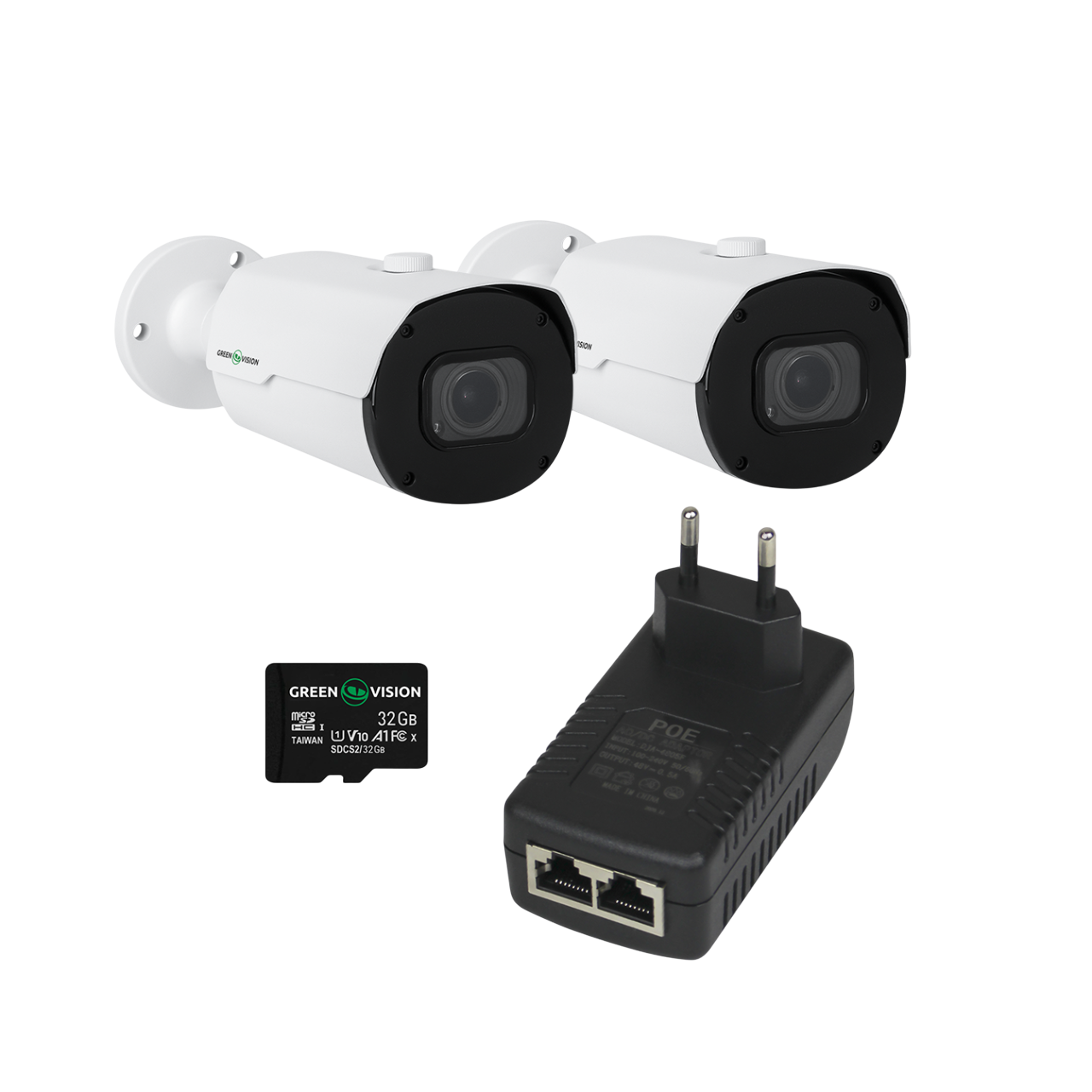 Комплект GreenVision GV-805 для керування та контролю доступу автотранспорту на 2 камери (LP39433) Комплект GreenVision GV-805 для керування та контролю доступу автотранспорту на 2 камери (LP39433)