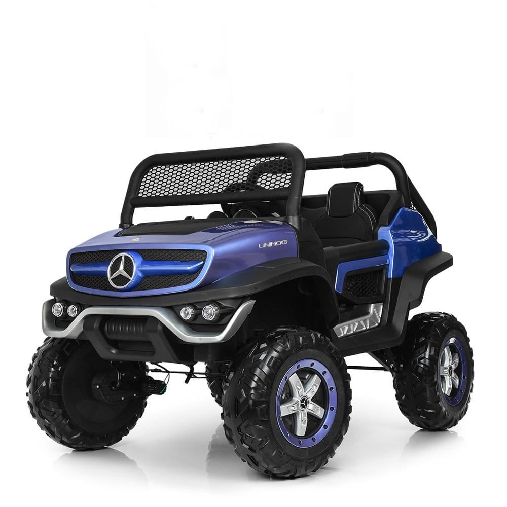 Электромобиль Bambi Racer Mercedes двухместный Синий (M 4133EBLRS-4)