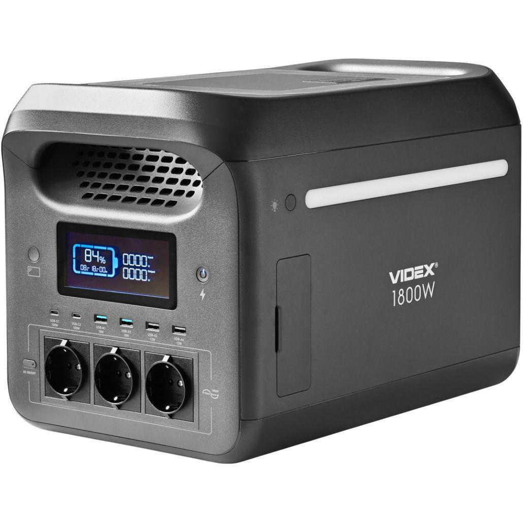 Зарядная станция Videx Oasis 1800W 1229Wh (VPS-SG1-1KW8) - фото 2