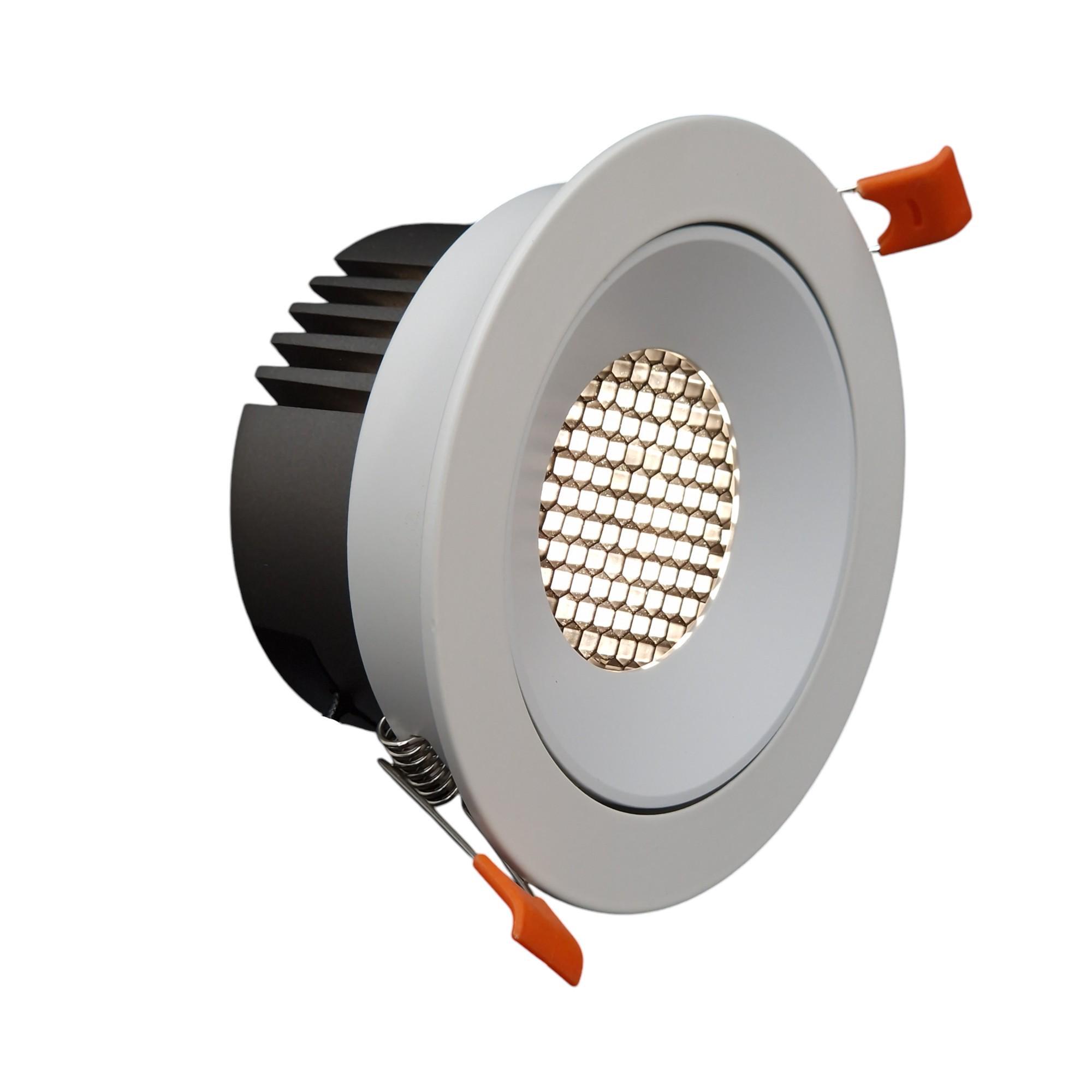 Светильник точечный врезной Light Club 12 Вт 4000 К honeycomb Белый (LTR-304B1 sota-12-4-W) - фото 6 Светильник точечный врезной Light Club 12 Вт 4000 К honeycomb Белый (LTR-304B1 sota-12-4-W) - фото 6