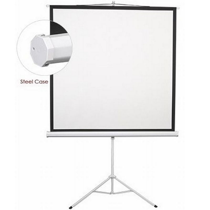 Екран проекційний EQUIPIFY ESDB118 мобільний тринога 118" 213x213 см 1:1 (tf2655) - фото 6