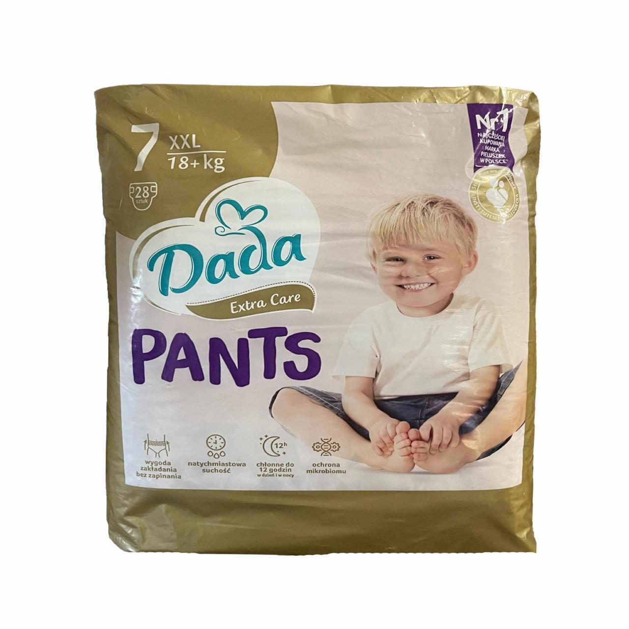 Підгузки-трусики дитячі Dada Extra Care 7 XXL 18+ кг 28 шт. (2172978319)