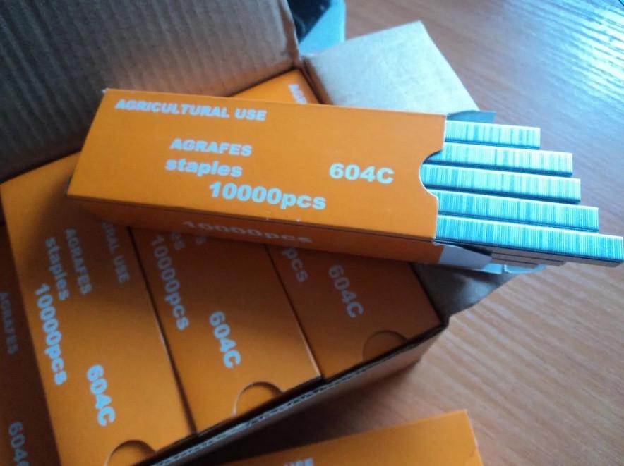 Скобы на степлер для подвязки растений 10000 шт. - фото 2 Скобы на степлер для подвязки растений 10000 шт. - фото 2