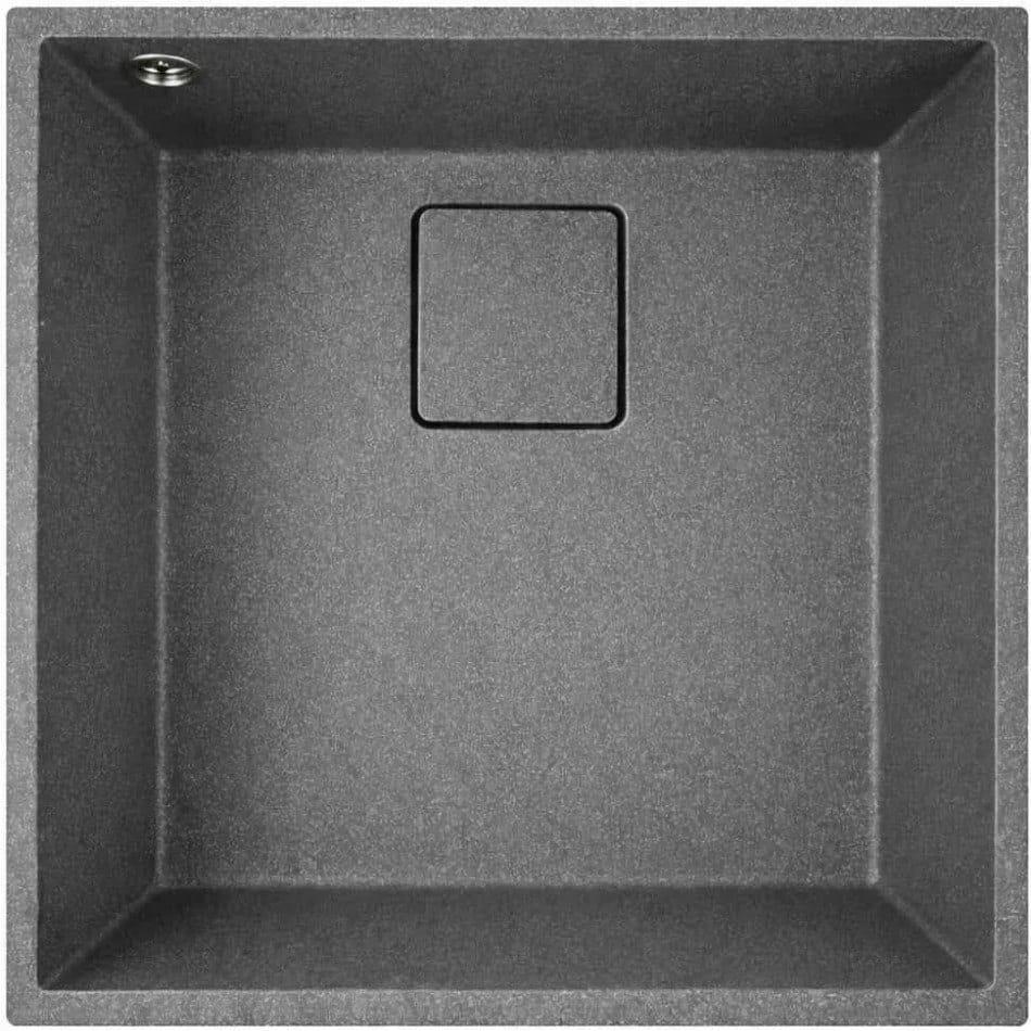 Мойка для кухни гранитная врезная Valeso Ameli прямоугольная 540x440 мм Серый муссон (SP000051496)