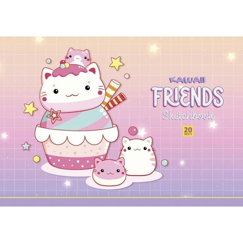 Альбом для малювання Школярик PB-GB-020-8513-1 склейка 20 арк. (RLT42686)