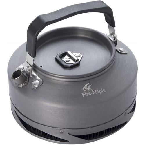 Чайник из анодированного алюминия Fire Maple XT1 с теплообменным элементом 0,9 л Черный (540510)
