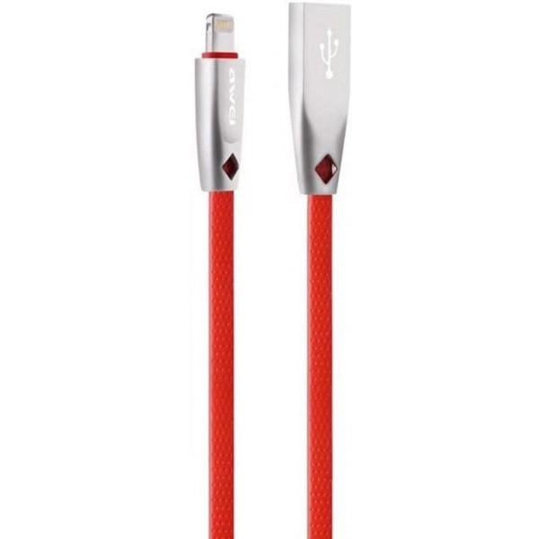 Awei Кабель AWEI CL-95 Lightning cable 1m Red (92051)