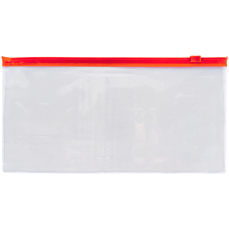 Папка-конверт Axent DL застежка zip-lock 12 шт. Красный (1409-24-A)