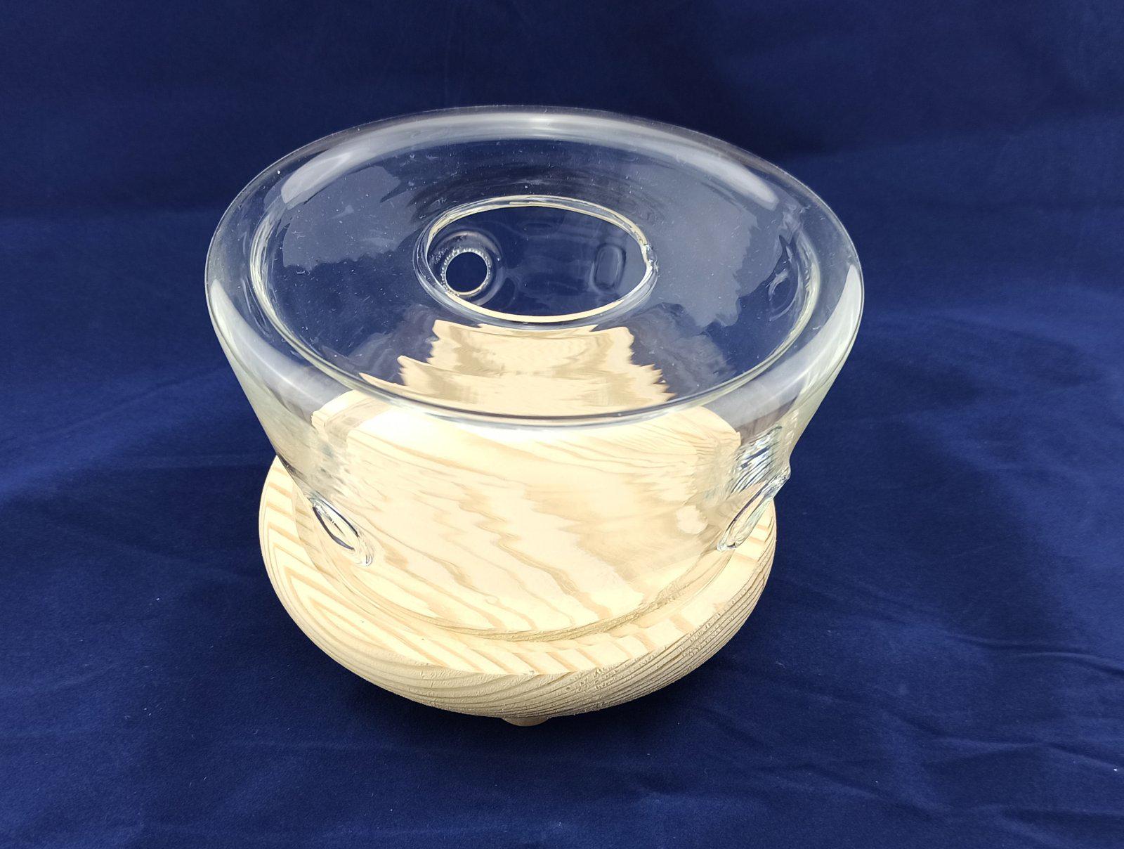 Печь - подставка для заварочного чайника стекло (008) - фото 4