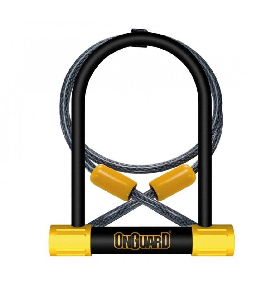 Велозамок Onguard U-lock 8012 BULLDOG DT 115x230 Чорно-жовтий