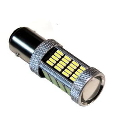 Лампа світлодіодна з цоколем 1156 BA15s P21W 92SMD 4014 12V Білий