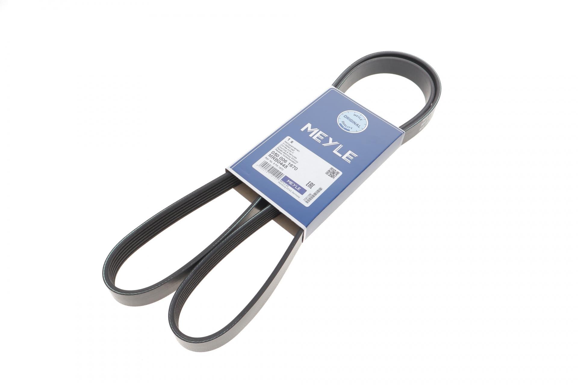 Ремінь генератора Meyle Fiat Ducato 2.2D/Ford Transit 2.2TDCI 06- +AC 6PK1670- 050 006 1670