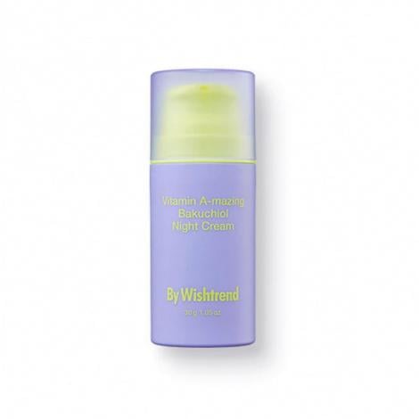 Крем нічний By Wishtrend Vitamin A-mazing Bakuchiol Night Cream з ретинолом та бакучіолом 30 мл (19475079)