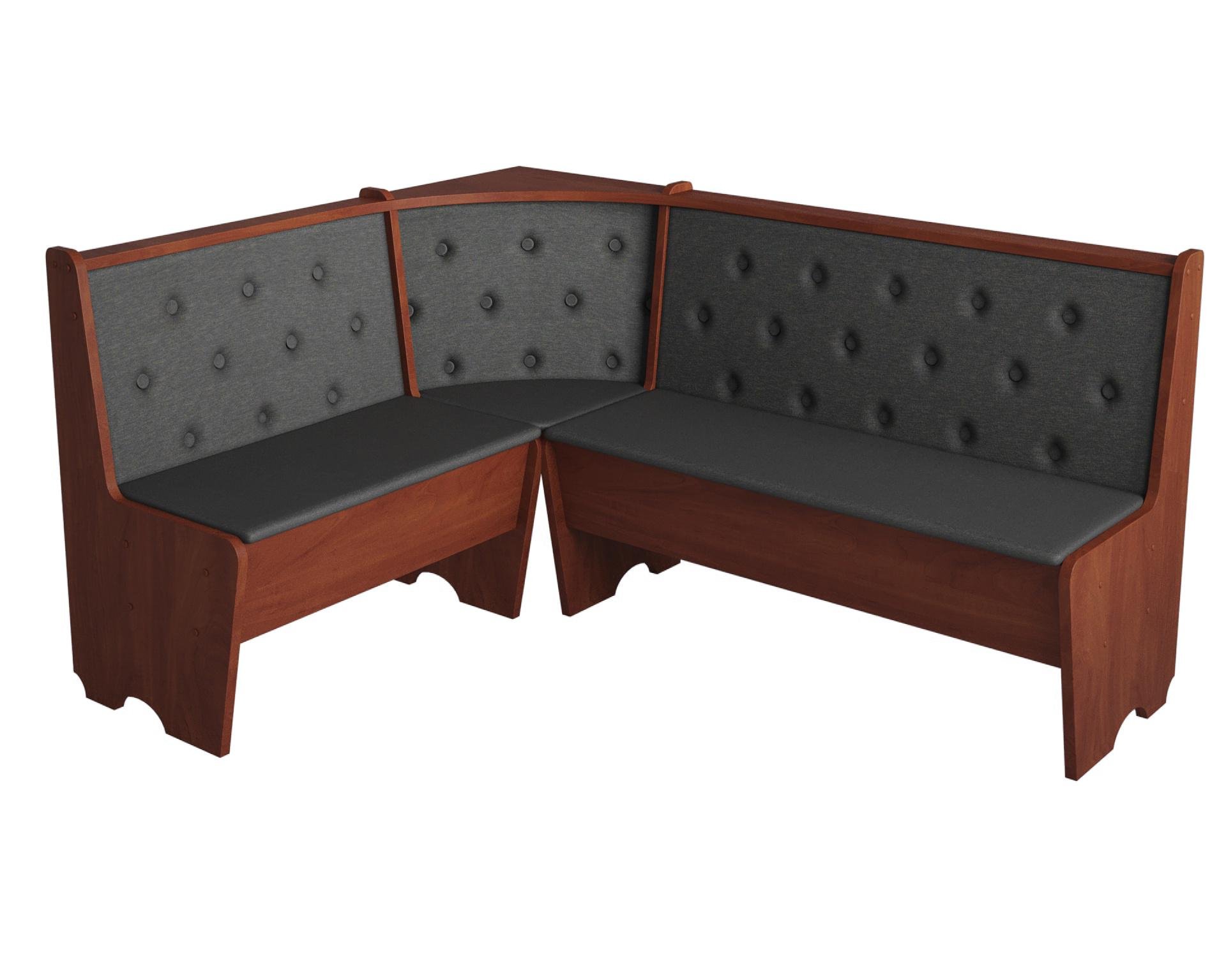 Кухонный уголок Mebel-Service ткань Мальмо ДСП 153,5х113,5 см Яблоня (K-MS-Y) - фото 2 Кухонный уголок Mebel-Service ткань Мальмо ДСП 153,5х113,5 см Яблоня (K-MS-Y) - фото 2