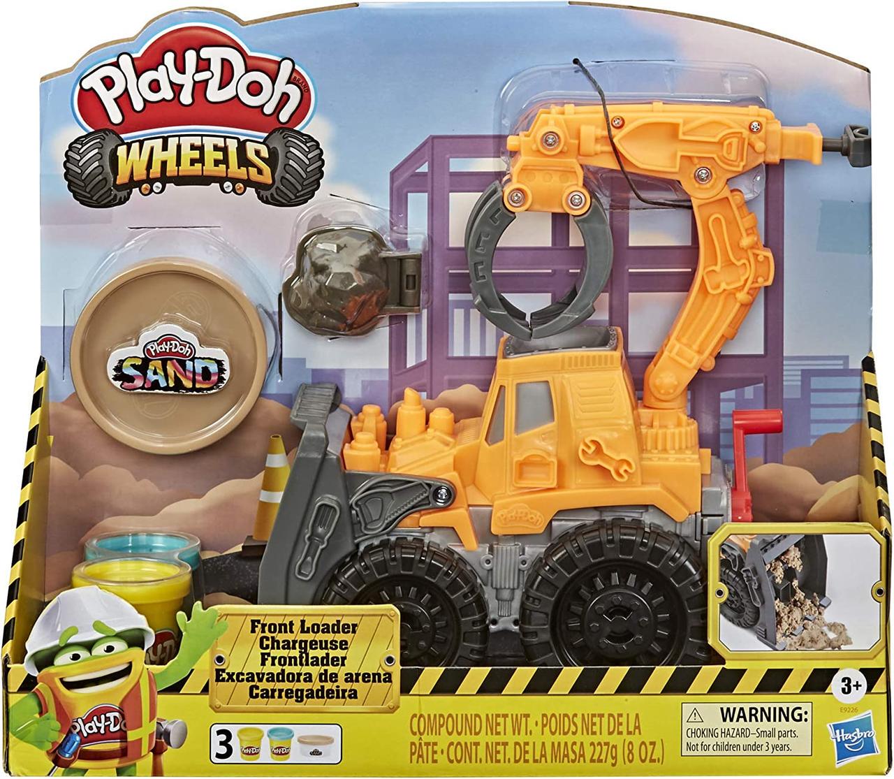 Ігровий набір для ліплення пластилін Play-Doh Wheels Front Loader Кар'єрний навантажувач (E9226) - фото 2