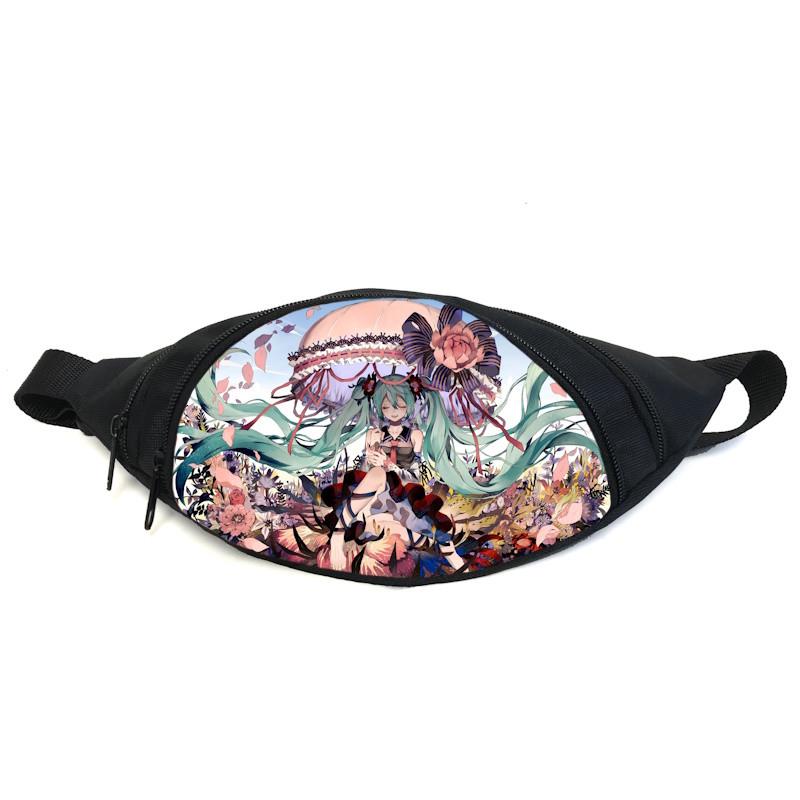 Поясная сумка-бананка Hatsune Miku GB HM 01 Черный (2127523009) Поясная сумка-бананка Hatsune Miku GB HM 01 Черный (2127523009)