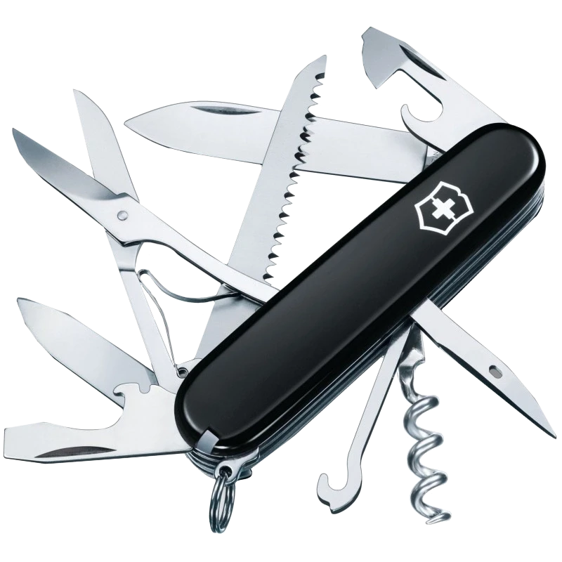 Ніж Victorinox Swiss Army Huntsman 1.3713.3 Чорний (3102484298) Ніж Victorinox Swiss Army Huntsman 1.3713.3 Чорний (3102484298)