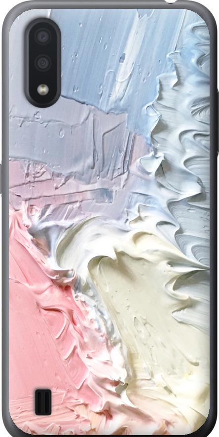 Чехол на Samsung Galaxy A01 A015F Пастель v1 (3981t-1842-42517)