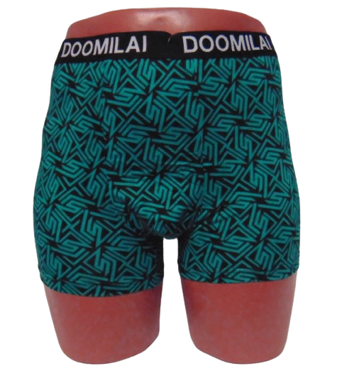 Трусы мужские боксеры Doomilai 01807 3XL Бирюзовый (2122438441) Трусы мужские боксеры Doomilai 01807 3XL Бирюзовый (2122438441)