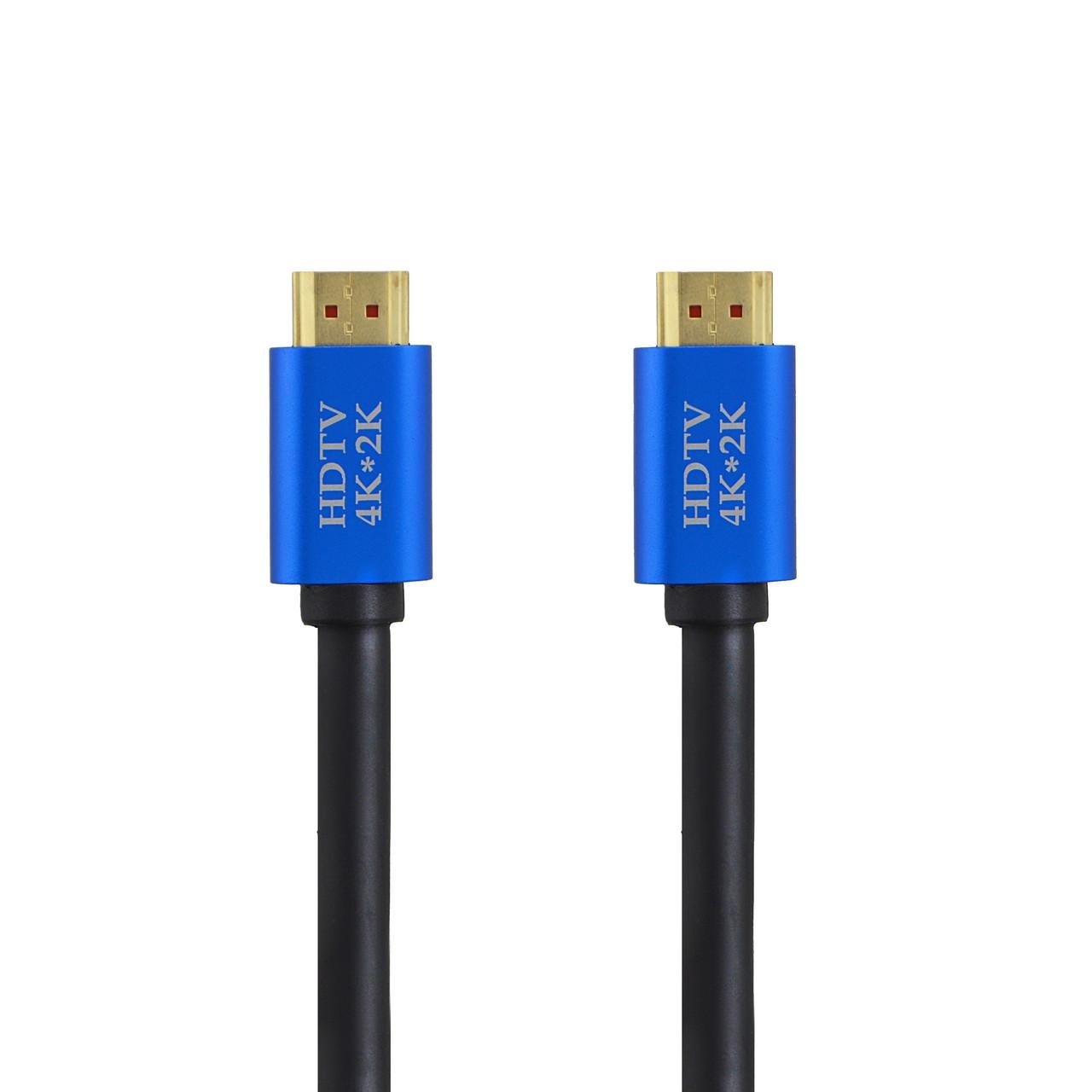 Кабель Rias 4/2К HDMI Male-HDMI Male v2.0 10 м Black (3_03223) - фото 1