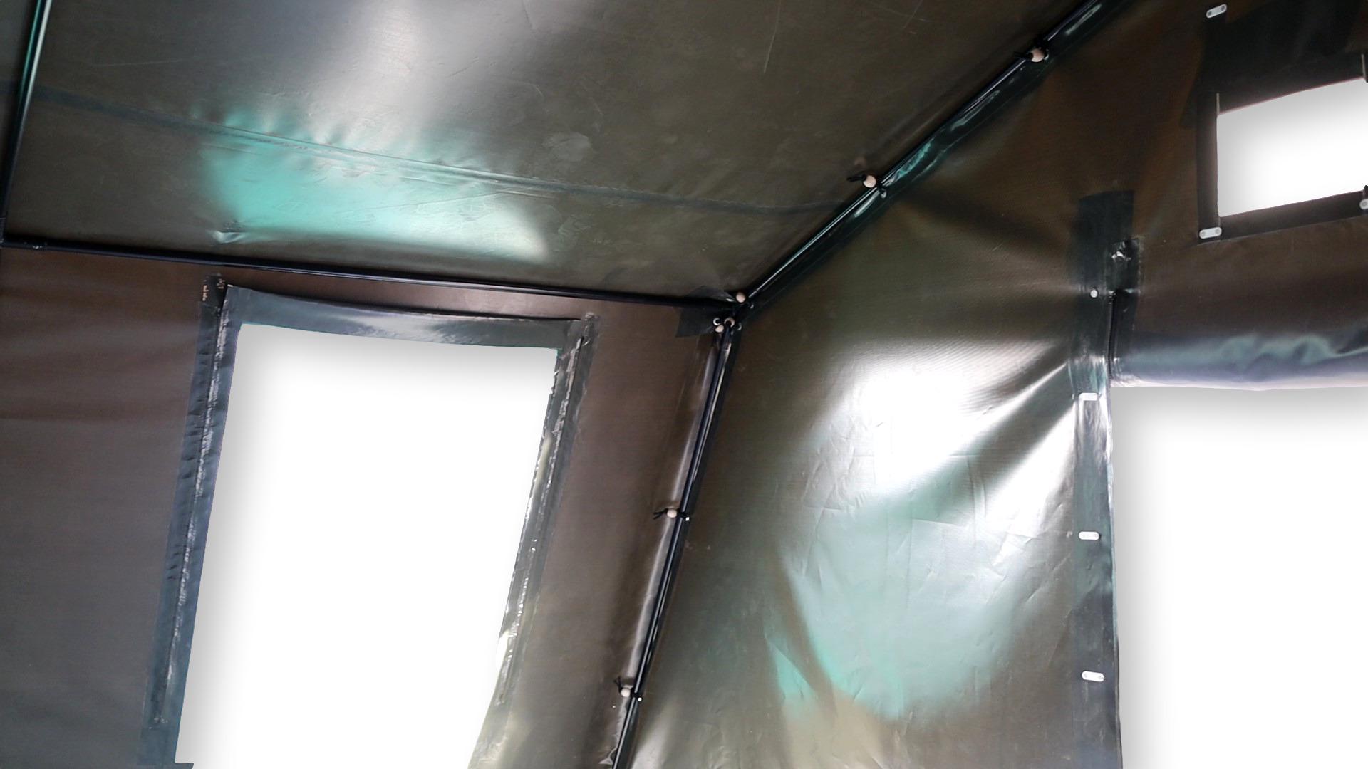 Намет війсковий польовий Британка з ПВХ тканини 5,4х4 м (11159757) - фото 6 Намет війсковий польовий Британка з ПВХ тканини 5,4х4 м (11159757) - фото 6