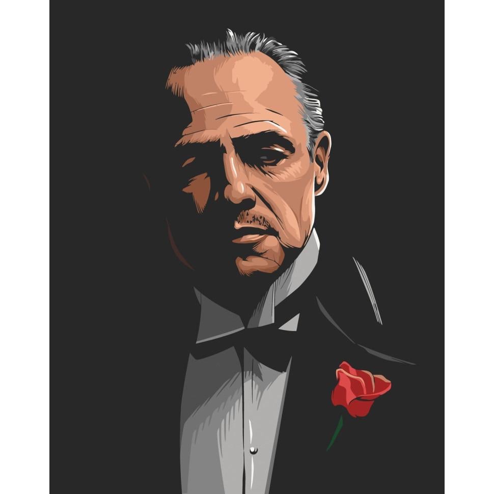 Картина по номерам ART CRAFT Вито Корлеоне 40x50 см Разноцветный (PM-194-K-1258)