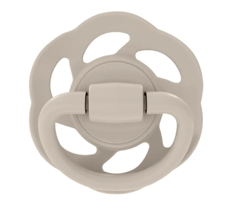 Пустышка Nip Вишенка латекс для девочки 0-6 мес. 2 шт. Голубовато-бежевый (91000-19308) - фото 2