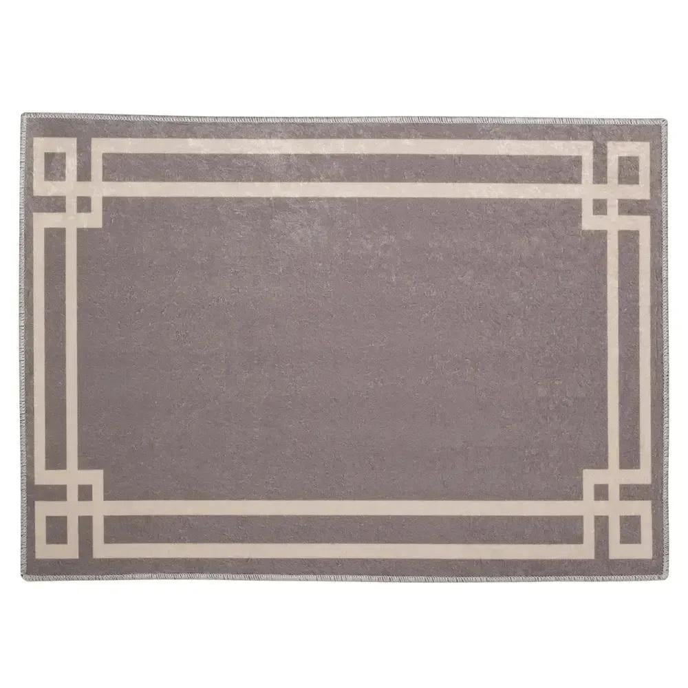 Килимок універсальний 3D Besser KM-36470 з малюнком з поліпропілену 60х90 см Бежевий (150-84-36470.5)