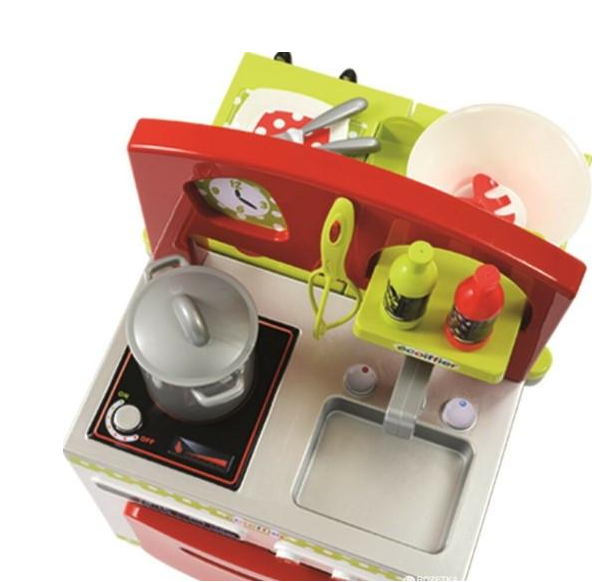 Дитячий ігровий набір Ecoiffier Кухня Chef-Cook для дівчинки (1739) - фото 5 Дитячий ігровий набір Ecoiffier Кухня Chef-Cook для дівчинки (1739) - фото 5