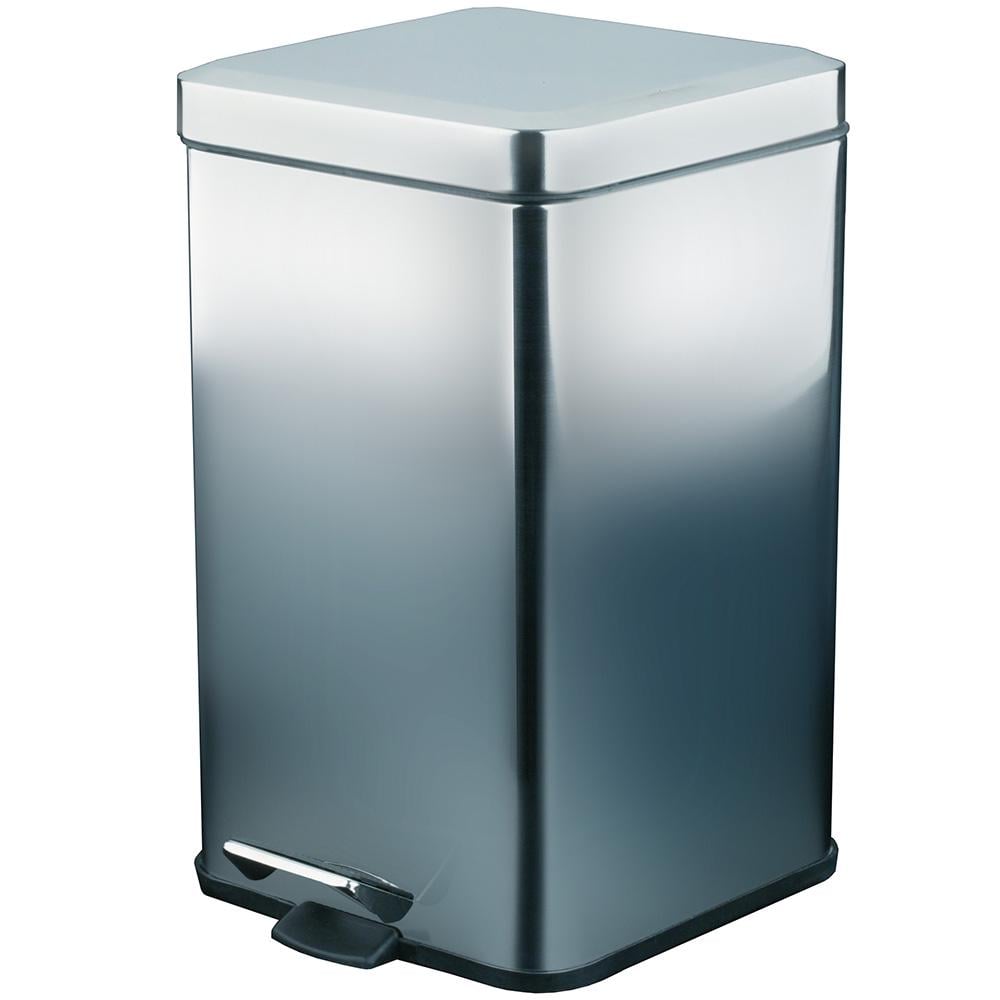 Урна для мусора Nofer Niza SATIN 12 л Satin (09110.S) Урна для мусора Nofer Niza SATIN 12 л Satin (09110.S)
